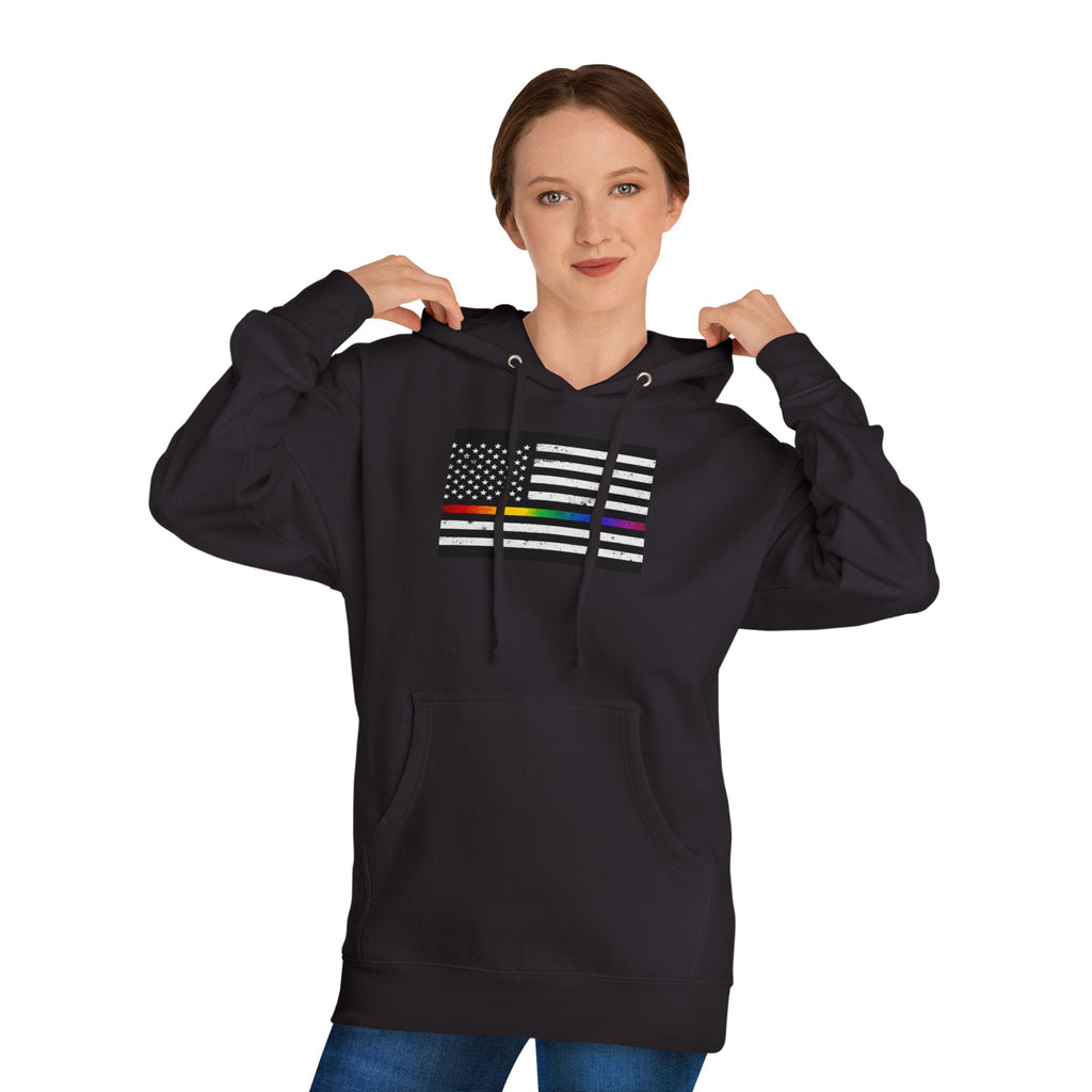 THE LINE UNISEX HOODIE: SPECTRUM EDITION