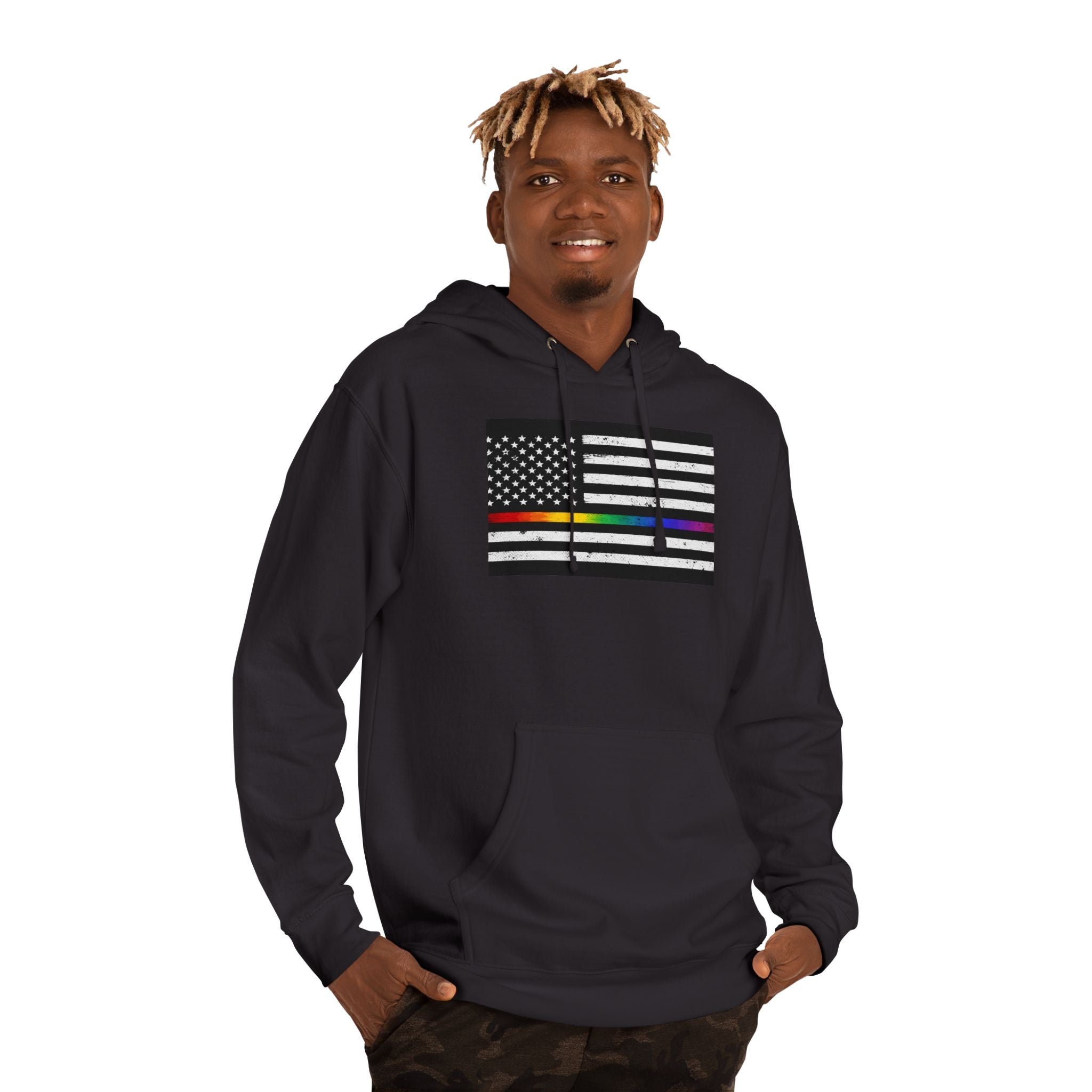 THE LINE UNISEX HOODIE: SPECTRUM EDITION